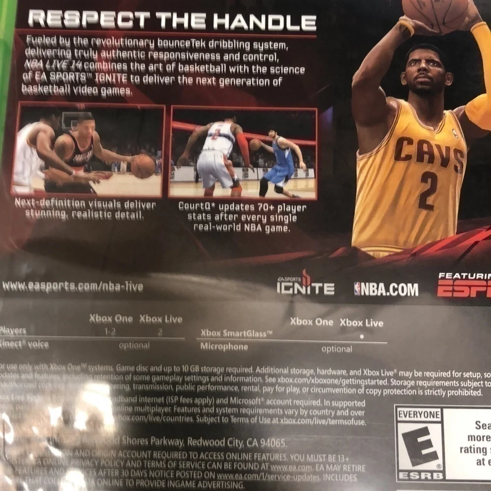 𝅺NBA Live 14 Microsoft XBox One Game